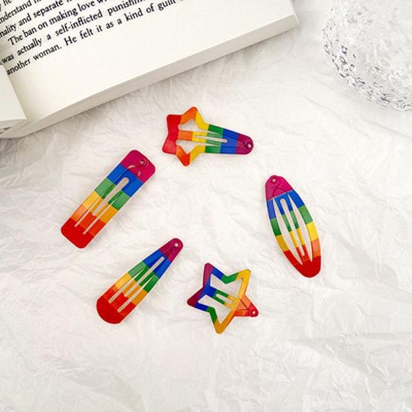 hair accessories 10pcs/set cartoon rainbow star hairpin children color paint water drop bb clip hollow mini headdress, Slivery;white
hair accessories 10pcs/set cartoon rainbow star hairpin children color paint water drop bb clip hollow mini headdress, Slivery;white