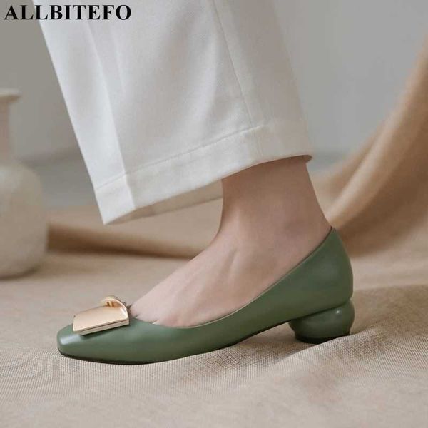 allbitefo metal decoration thick heel square toe genuine leather high heel shoes women heels shoes fashion office work shoes 210611, Black
allbitefo metal decoration thick heel square toe genuine leather high heel shoes women heels shoes fashion office work shoes 210611, Black