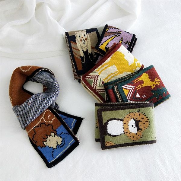 scarves knitted scarf cartoon elk pattern soft thick double-sided christmas long shawls collar neck warm neckerchief, Blue;gray
scarves knitted scarf cartoon elk pattern soft thick double-sided christmas long shawls collar neck warm neckerchief, Blue;gray