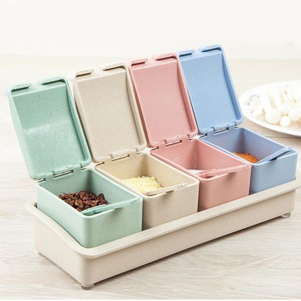storage bottles & jars 5pcs/set practical plastic seasoning box home restaurant salt jar spice pepper cruet shaker case kitchen utensils
storage bottles & jars 5pcs/set practical plastic seasoning box home restaurant salt jar spice pepper cruet shaker case kitchen utensils