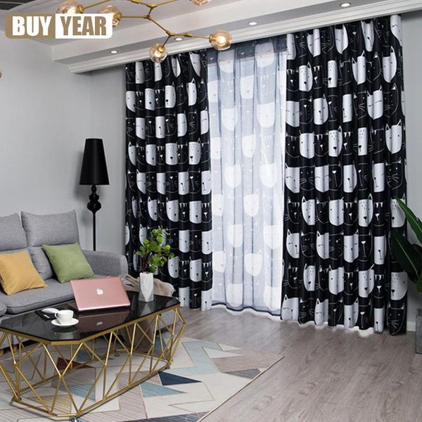 curtain & drapes 2021 cartoon cat face printing black silk curtains custom blackout for living room dining bedroom
curtain & drapes 2021 cartoon cat face printing black silk curtains custom blackout for living room dining bedroom
