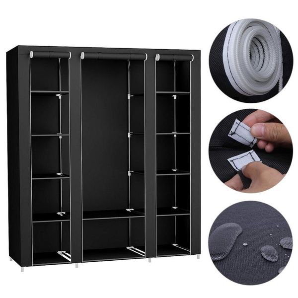 storage boxes & bins minimalist wardrobe student dormitory non-woven fabric folding clothing organizer cabinet home furniture closet
storage boxes & bins minimalist wardrobe student dormitory non-woven fabric folding clothing organizer cabinet home furniture closet