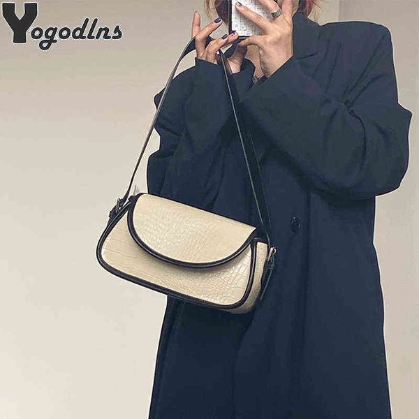 shopping bags fashion pattern pu leather shoulder for women design luxury handbag female small subaxillary clutch220307
shopping bags fashion pattern pu leather shoulder for women design luxury handbag female small subaxillary clutch220307