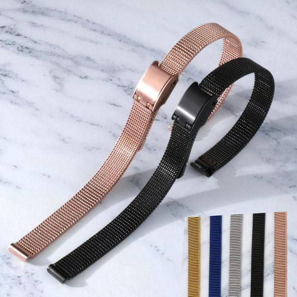 watch bands universal stainless steel metal watchband 8mm 10mm 12mm 14mm 16mm 18mm 20mm 22mm 24mm strap milanese bracelet, Black;brown
watch bands universal stainless steel metal watchband 8mm 10mm 12mm 14mm 16mm 18mm 20mm 22mm 24mm strap milanese bracelet, Black;brown