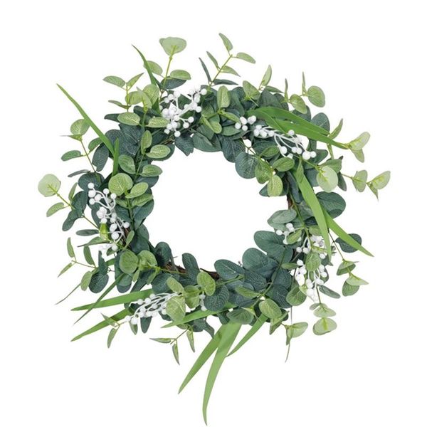 decorative flowers & wreaths artificial eucalyptus wreath with silver dollar leaves and berries for front door wall window wedding party hom
decorative flowers & wreaths artificial eucalyptus wreath with silver dollar leaves and berries for front door wall window wedding party hom