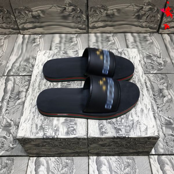 2021 slipper designer slide summer sandals fashion men beach indoor flat flip flops leather luxurys shoes mens slippers with box size 39-45, Black
2021 slipper designer slide summer sandals fashion men beach indoor flat flip flops leather luxurys shoes mens slippers with box size 39-45, Black