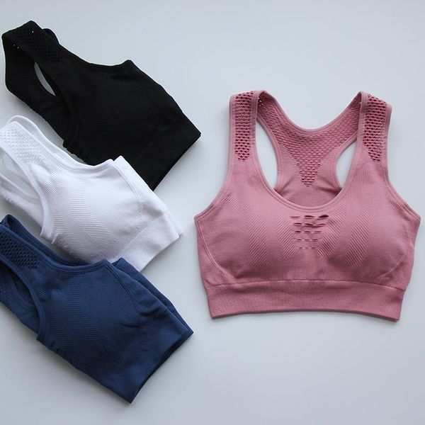 gym clothing hollow out sports bras women push up seamless fitness bra u type solid yoga workout sport brassiere, White;black
gym clothing hollow out sports bras women push up seamless fitness bra u type solid yoga workout sport brassiere, White;black