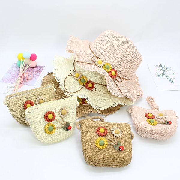 wide brim hats lovely summer child straw hat and handbag bags outdoor kids holiday beach sun girls baby cute panama cap gorros 2-7, Blue;gray
wide brim hats lovely summer child straw hat and handbag bags outdoor kids holiday beach sun girls baby cute panama cap gorros 2-7, Blue;gray