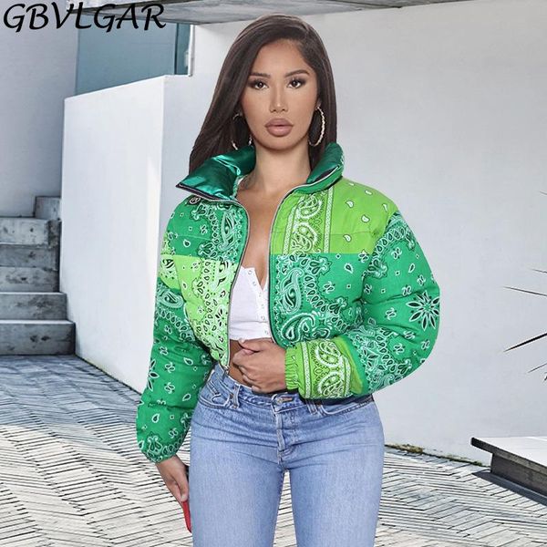 flower print zipper turn-down collar long sleeve puffer jacket women clothing for streetwear cropped warm bubble coat women's down & pa, Black
flower print zipper turn-down collar long sleeve puffer jacket women clothing for streetwear cropped warm bubble coat women's down & pa, Black