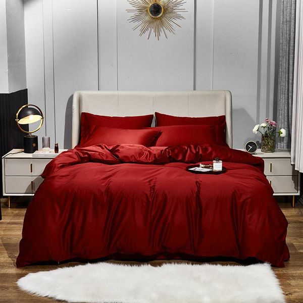 100% cotton bedding single double bed cover duvet solid color comfortable 4pc sets
100% cotton bedding single double bed cover duvet solid color comfortable 4pc sets