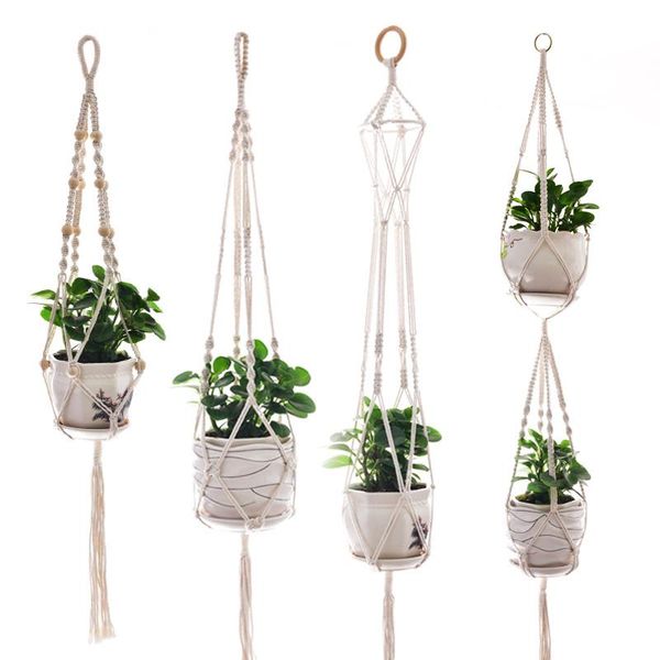 other garden supplies 1pc handmade macrame plant hanger flowerpot holder basket hanging net for countyard home wall decoration
other garden supplies 1pc handmade macrame plant hanger flowerpot holder basket hanging net for countyard home wall decoration