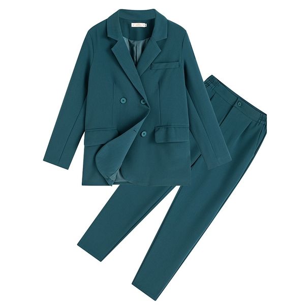 women's plus size -5xl professional office suit pants two-piece autumn and winter ladies jacket elegant trousers 210527, White
women's plus size -5xl professional office suit pants two-piece autumn and winter ladies jacket elegant trousers 210527, White