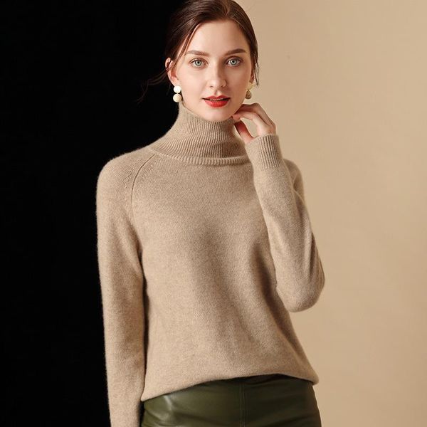 women's turtleneck cashmere sweaters pullover long sleeve plus size loose female light grey knitwear 2021 autumn winter, White;black
women's turtleneck cashmere sweaters pullover long sleeve plus size loose female light grey knitwear 2021 autumn winter, White;black