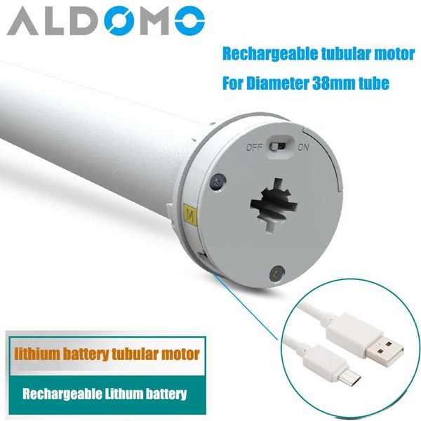 smart home control aldomo usb rechargeable lithum battery tubular motor suitable for diameter 38mm tube electric window blinds roller
smart home control aldomo usb rechargeable lithum battery tubular motor suitable for diameter 38mm tube electric window blinds roller