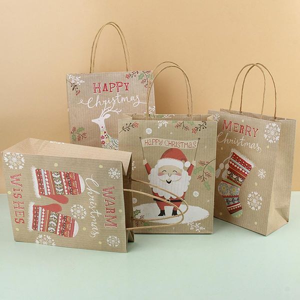 gift wrap 4pcsc mixed christmas pattern kraft paper packaging tote bag diy supplies
gift wrap 4pcsc mixed christmas pattern kraft paper packaging tote bag diy supplies