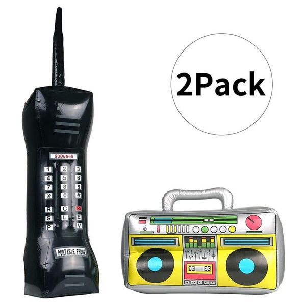 inflatable floats & tubes summer swimming toys 2 pieces radio boom box mobile phone props for 80s 90s party decorations
inflatable floats & tubes summer swimming toys 2 pieces radio boom box mobile phone props for 80s 90s party decorations