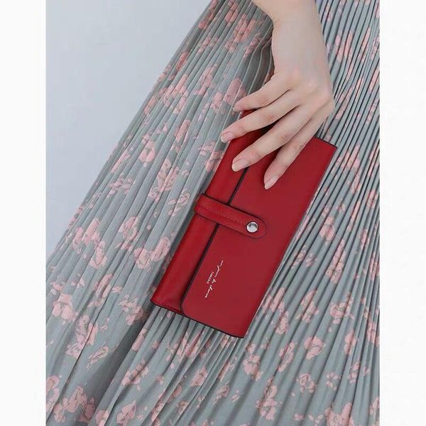 wallets women's three-fold long wallet fashion hasp clutch bag letters simple style female card multi-card seat coin purse, Red;black
wallets women's three-fold long wallet fashion hasp clutch bag letters simple style female card multi-card seat coin purse, Red;black