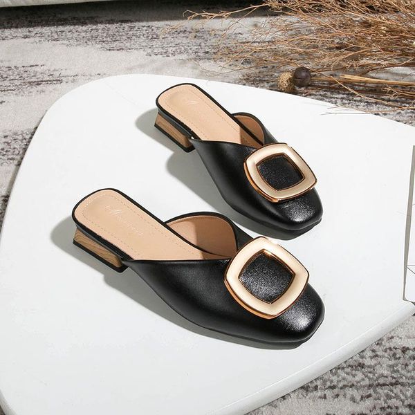 slippers designer women pumps slip on mules low heel casual shoes british wooden block heels summer footwear, Black
slippers designer women pumps slip on mules low heel casual shoes british wooden block heels summer footwear, Black