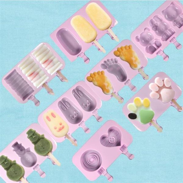 baking moulds silicone ice cream mold popsicle molds cube tray diy homemade cartoon maker mould with stick
baking moulds silicone ice cream mold popsicle molds cube tray diy homemade cartoon maker mould with stick