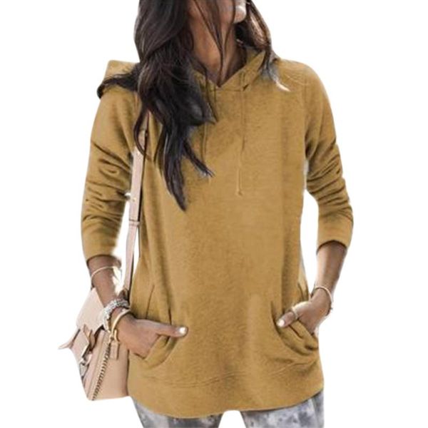 women's hoodies & sweatshirts women sweatshirt autumn 2021 drawstring solid long sleeve hooded pullover casual clothing plus size, Black
women's hoodies & sweatshirts women sweatshirt autumn 2021 drawstring solid long sleeve hooded pullover casual clothing plus size, Black