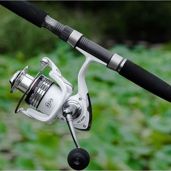 5.2:1 speed white fishing spinning reel 13+1bb no gap wheel metal wire cup line spool carp casting reels baitcasting
5.2:1 speed white fishing spinning reel 13+1bb no gap wheel metal wire cup line spool carp casting reels baitcasting