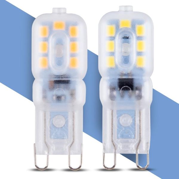 bulbs 10pcs g9 ampoule led 3w bulb lampada 220v lamp 5w spotlight for chandelier 2835 smd home lighting replace halogen lamps
bulbs 10pcs g9 ampoule led 3w bulb lampada 220v lamp 5w spotlight for chandelier 2835 smd home lighting replace halogen lamps