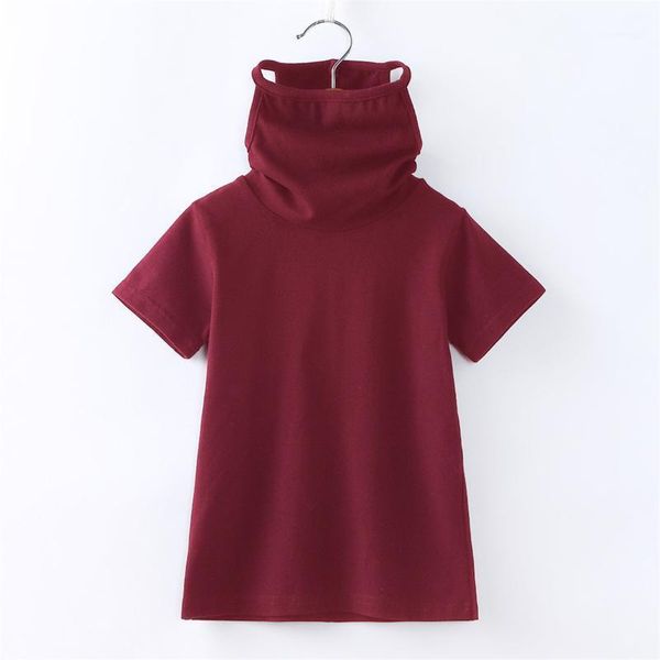 clothing sets 2021 summer 3-12y children casual short-sleeved t-shirt with face mask fashion solid color round neck slim fit pullover 11, White
clothing sets 2021 summer 3-12y children casual short-sleeved t-shirt with face mask fashion solid color round neck slim fit pullover 11, White