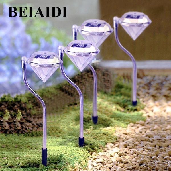 lawn lamps beiaidi 4pcs diamond shaped solar garden stake light stainless steel pathway fence yard spike spotlight
lawn lamps beiaidi 4pcs diamond shaped solar garden stake light stainless steel pathway fence yard spike spotlight
