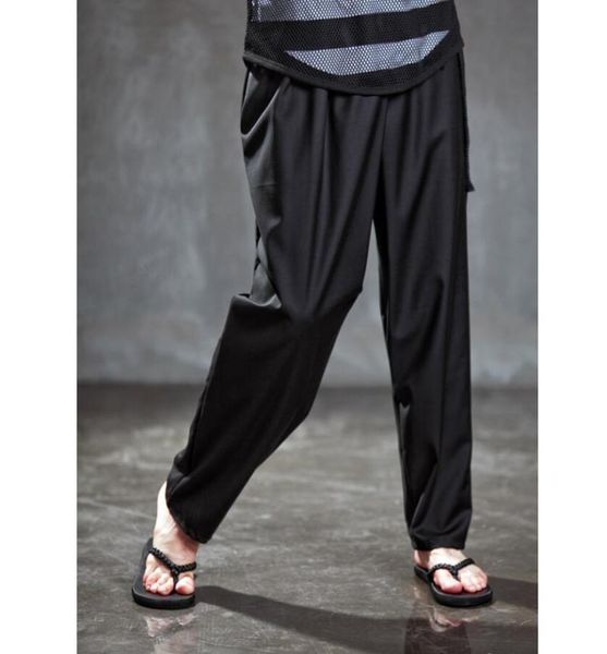 men's pants 27-44 2021 plus size men clothing personality loose casual wide leg trousers hairstylist straight singer costume, Black
men's pants 27-44 2021 plus size men clothing personality loose casual wide leg trousers hairstylist straight singer costume, Black