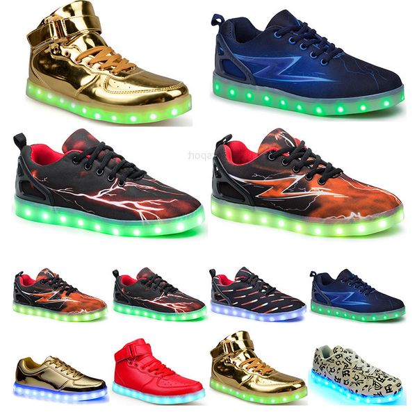 casual luminous shoes mens womens big size 36-46 eur fashion breathable comfortable black white green red pink bule orange two 334rza
casual luminous shoes mens womens big size 36-46 eur fashion breathable comfortable black white green red pink bule orange two 334rza
