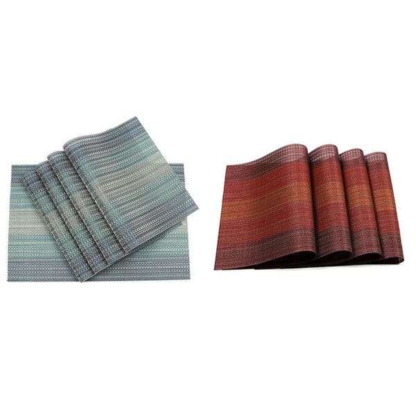 mats & pads placemats set of 4 crossweave woven placemat for kitchen table heat resistant non-slip easy to clean
mats & pads placemats set of 4 crossweave woven placemat for kitchen table heat resistant non-slip easy to clean