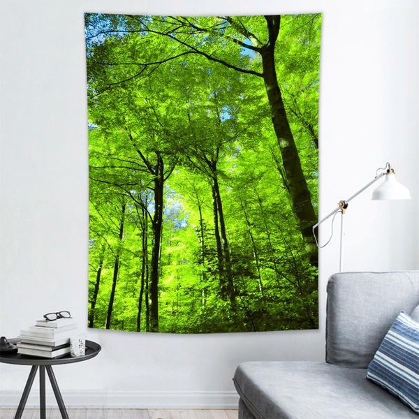 tapestries spring tree green forest tapestry beautiful nature scenery wall hanging beach towel polyester blanket home decoration
tapestries spring tree green forest tapestry beautiful nature scenery wall hanging beach towel polyester blanket home decoration