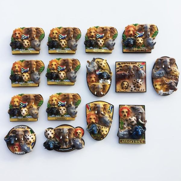 fridge magnets qiqipp africa, kenya, tanzania, namibia, creative five animals head decorative crafts refrigerator stickers
fridge magnets qiqipp africa, kenya, tanzania, namibia, creative five animals head decorative crafts refrigerator stickers