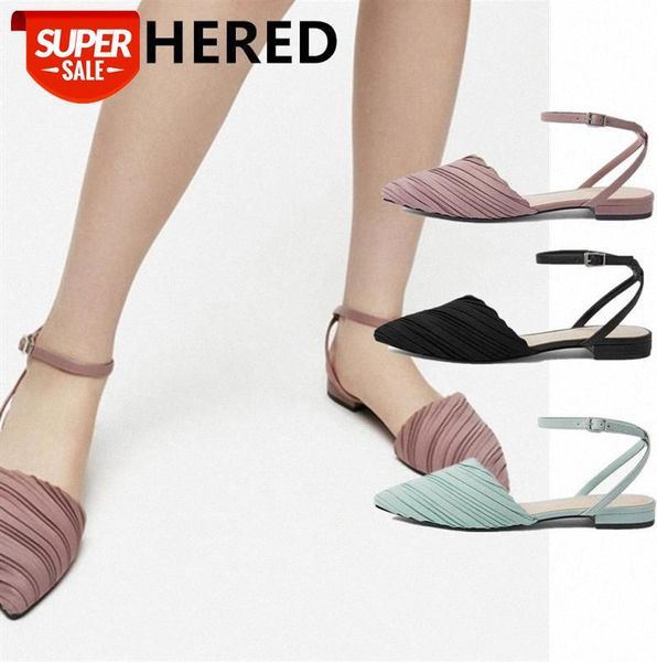 withered 2020 summer women shoes women sandals ins blogger england style pleated mules flat shoes cusp sandals woman #m54u, Black
withered 2020 summer women shoes women sandals ins blogger england style pleated mules flat shoes cusp sandals woman #m54u, Black