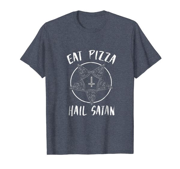 eat pizza hail satan shirt - occult satanic lucifer gift men, White;black
eat pizza hail satan shirt - occult satanic lucifer gift men, White;black