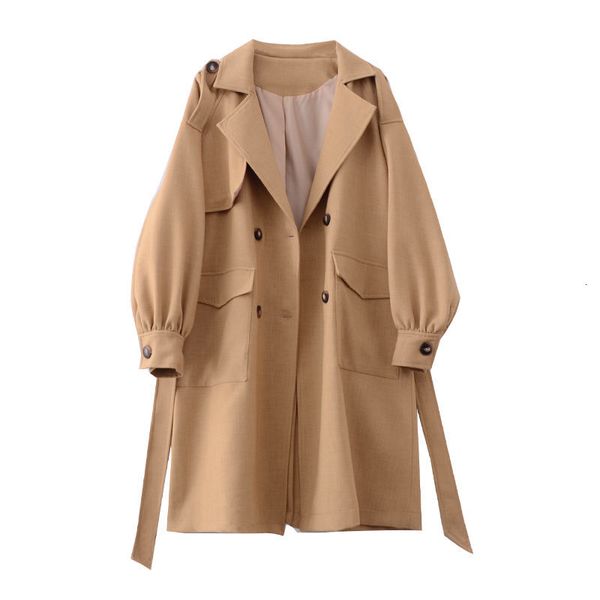 wool mid-length female collar suit spring long british style fancy loose coat plus size jacket r133 wbzu, Black
wool mid-length female collar suit spring long british style fancy loose coat plus size jacket r133 wbzu, Black