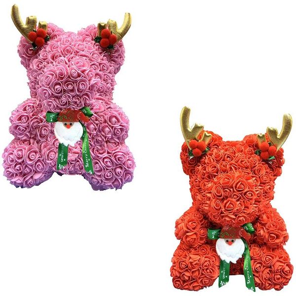 40cm teddy bear of rose artificial flowers pe antlers for valentines/wedding/christmas gift party favor
40cm teddy bear of rose artificial flowers pe antlers for valentines/wedding/christmas gift party favor