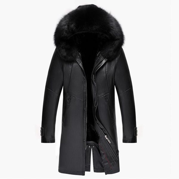 handsome jacket men medium long fashion men's leather jacket with hat winter warm jackets men fur liner detachable, m-4xl, Black;brown
handsome jacket men medium long fashion men's leather jacket with hat winter warm jackets men fur liner detachable, m-4xl, Black;brown