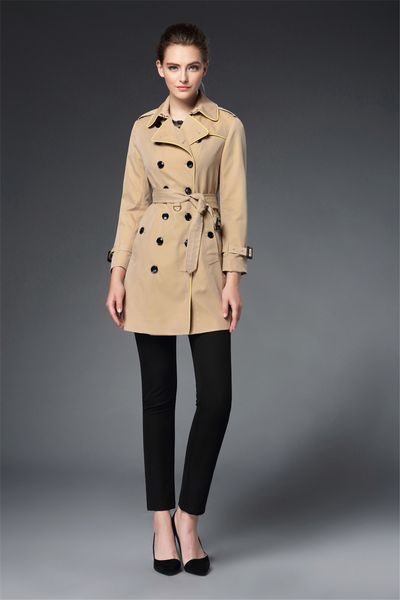 women's trench coats long classic windbreaker waterproof british high-end english style autumn winter gabadian solid color size coat a8, Tan;black
women's trench coats long classic windbreaker waterproof british high-end english style autumn winter gabadian solid color size coat a8, Tan;black
