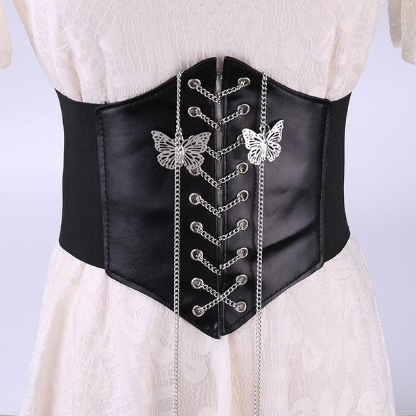 belts 2021 corset wide pu leather slimming body butterfly for women elastic high waist feminin ceinture femme, Black;brown
belts 2021 corset wide pu leather slimming body butterfly for women elastic high waist feminin ceinture femme, Black;brown