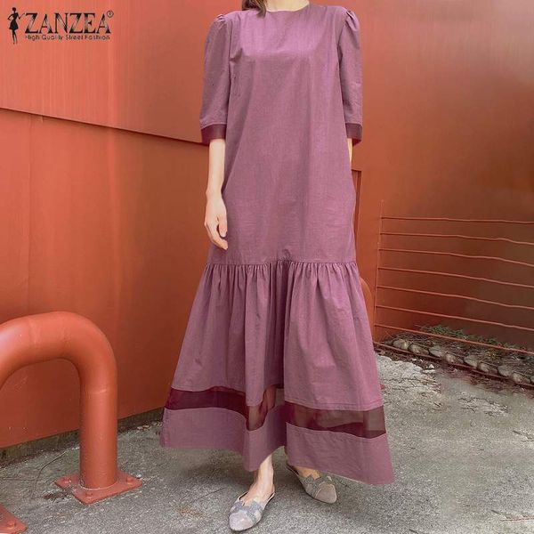 dresses fashion patchwork dress women's summer sundress 2021 casual half puff sleeve maxi vestidos female solid robe plus size, Black;gray
dresses fashion patchwork dress women's summer sundress 2021 casual half puff sleeve maxi vestidos female solid robe plus size, Black;gray