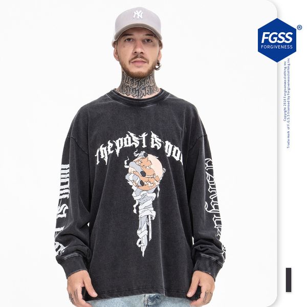 fleeces sweater hoodie hoody men's wear 2021 autumn and winter new fashion brand skull hand print washed old loose long sleeve t-shirt, Black
fleeces sweater hoodie hoody men's wear 2021 autumn and winter new fashion brand skull hand print washed old loose long sleeve t-shirt, Black
