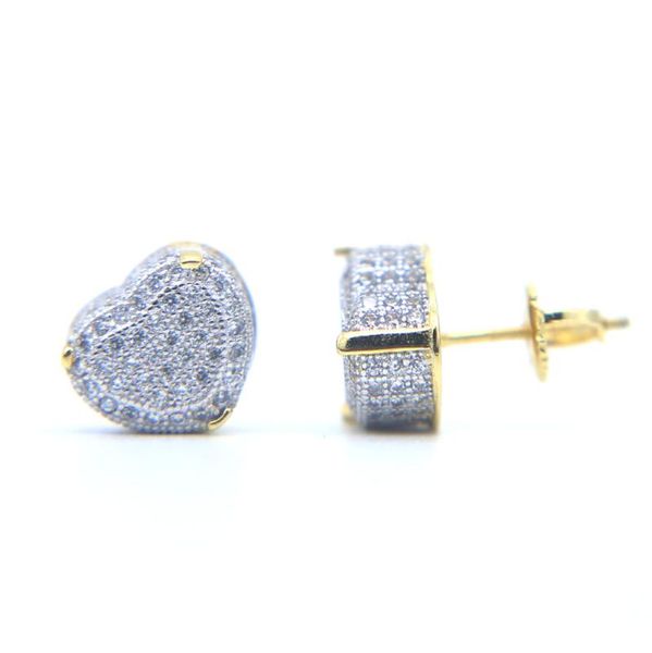 genuine + sparking gold silver color micro pave cubic zirconia cz heart shape hip hop women screwback earring stud, Golden;silver
genuine + sparking gold silver color micro pave cubic zirconia cz heart shape hip hop women screwback earring stud, Golden;silver