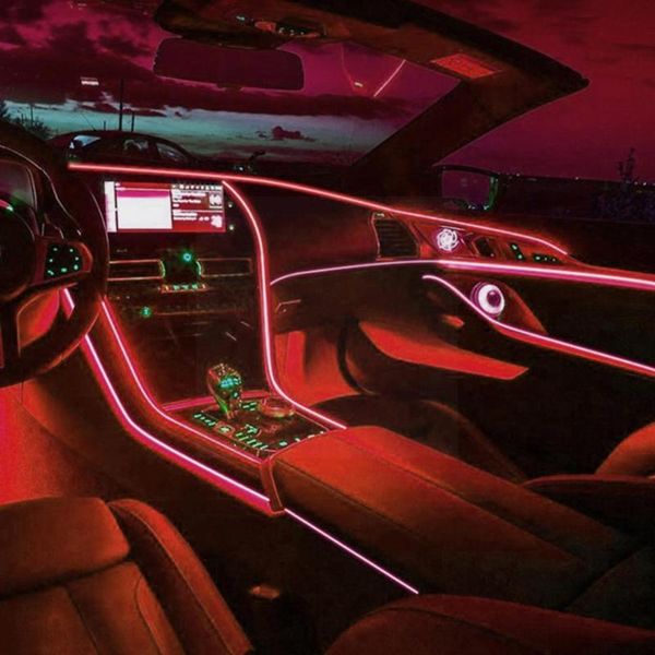interior&external lights led light interior ambient garland wire rope atmosphere decoration cold tube flexible car col j0i3
interior&external lights led light interior ambient garland wire rope atmosphere decoration cold tube flexible car col j0i3