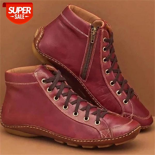 2020 women leather ankle boots womens comfortable slip on booties autumn winter ladies flat shoes plus size 43 drop shpping #9c9u
2020 women leather ankle boots womens comfortable slip on booties autumn winter ladies flat shoes plus size 43 drop shpping #9c9u
