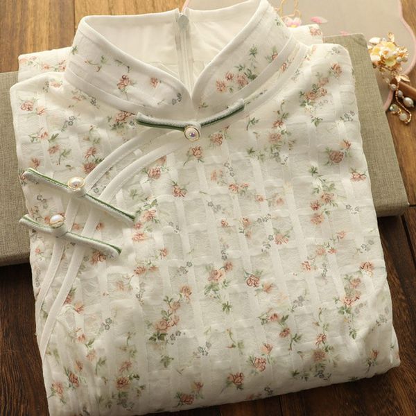 luxury casual dresses in summer of 2021, the and improved cheongsam can be worn daily. it is a young girl's frh drs, Black;gray
luxury casual dresses in summer of 2021, the and improved cheongsam can be worn daily. it is a young girl's frh drs, Black;gray