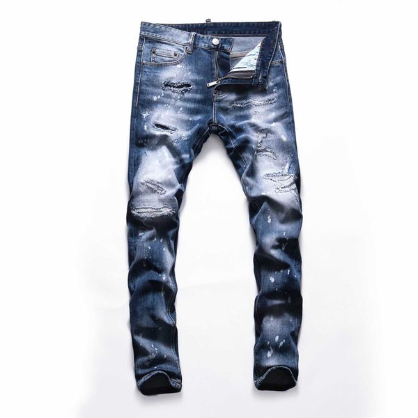 men jeans designer rock revival ripped pant new mode straight leg stretchy ripped badge skinny men's denim pants regular cotton jean de, Blue
men jeans designer rock revival ripped pant new mode straight leg stretchy ripped badge skinny men's denim pants regular cotton jean de, Blue
