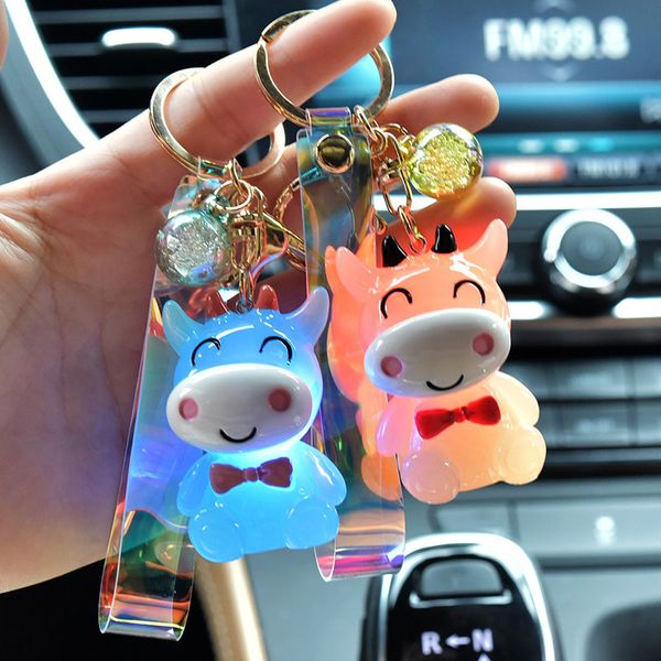 2021 fashion keychain cartoon cute smiling face cow doll resin creative animal schoolbag jewelry pendant key ring, Slivery;golden
2021 fashion keychain cartoon cute smiling face cow doll resin creative animal schoolbag jewelry pendant key ring, Slivery;golden