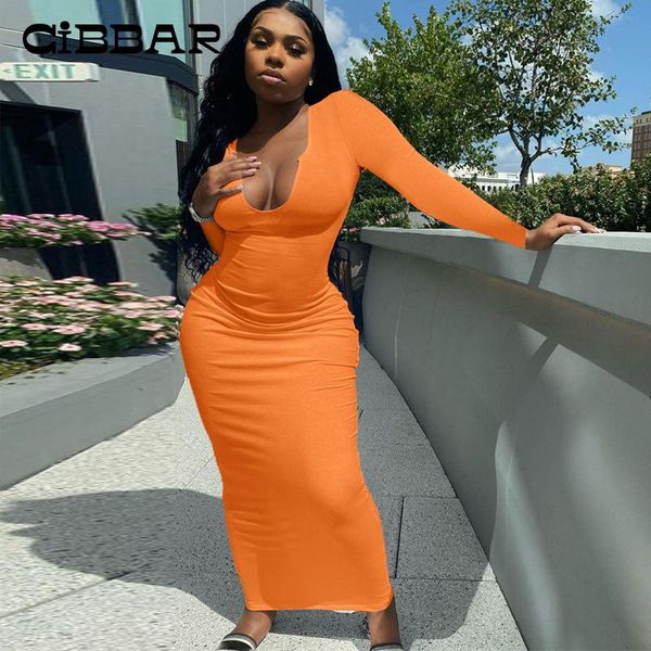 casual dresses cibbar solid knitting maxi dress women basic long sleeve low chest bodycon female simple streetwear skirts, Black;gray
casual dresses cibbar solid knitting maxi dress women basic long sleeve low chest bodycon female simple streetwear skirts, Black;gray