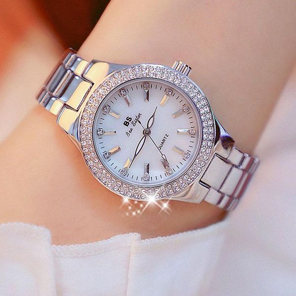 wristwatches 2021 women rhinestone watch fashion casual silver & gold gift clock relogio feminino waterproof whatches, Slivery;brown
wristwatches 2021 women rhinestone watch fashion casual silver & gold gift clock relogio feminino waterproof whatches, Slivery;brown